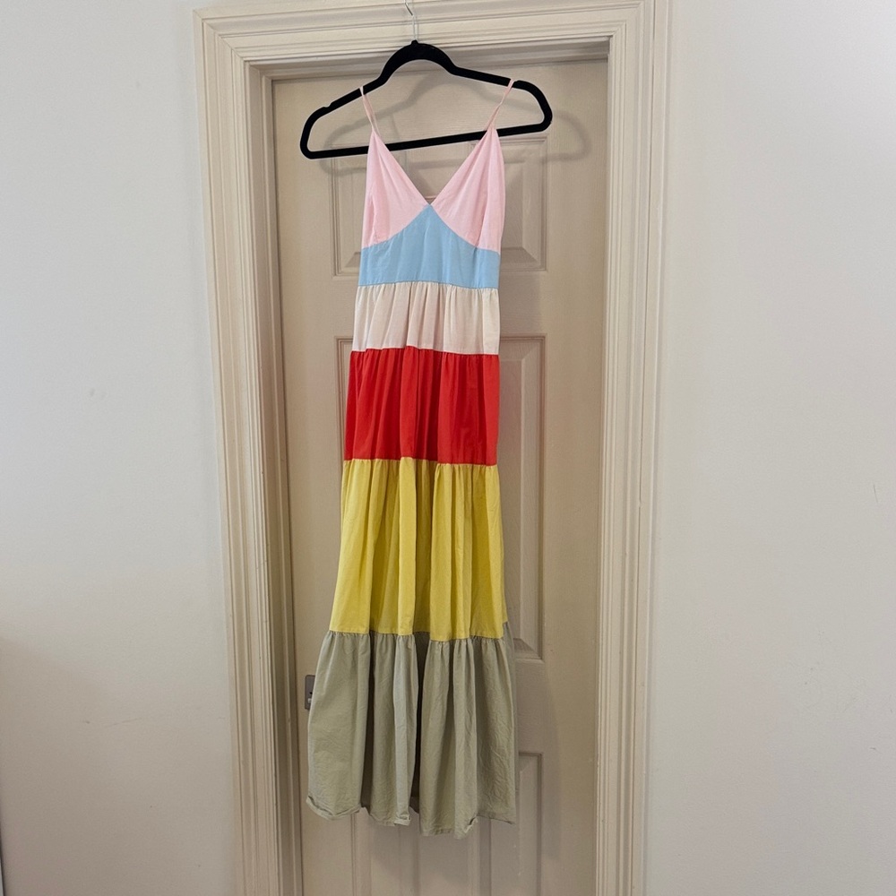 FORE Colorful Striped Dress